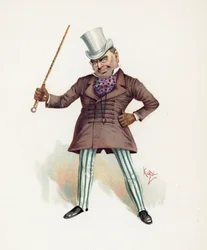 Major Bagstock, illustration de 