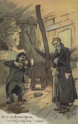 Quilp et Sampson Brass, Le Magasin d