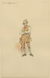 Simon Tappertit, vers les années 1920