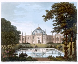 Pavillon de Brighton, Sussex, vers 1816