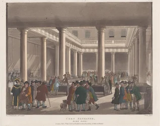 Bourse de commerce, Mark Lane, 1er septembre 1808