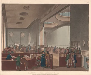 Salle des abonnements de Lloyd
