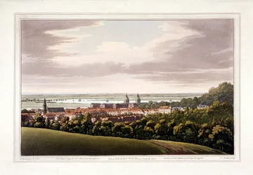 Vue de Greenwich, Londres, 1795