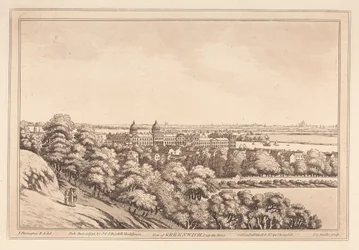 Vue de Greenwich et de la rivière