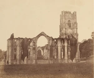 Abbaye de Fountains. La Chapelle des Neuf Autels, Extérieur