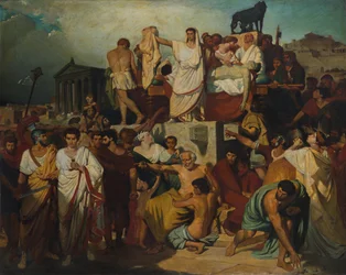 Oraison de Marc Antoine aux funérailles de César