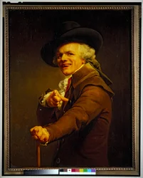 Autoportrait en Moquer, sans date