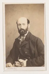 Portrait du peintre Bodin, demi-figure