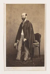 Portrait du peintre Bodin, en pied