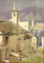 Paysage Urbain Italien du Nord