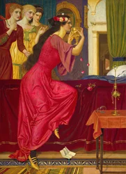 Sigismonda buvant le poison