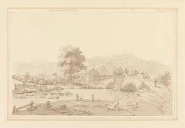 Entrée nord de Keswick et pont