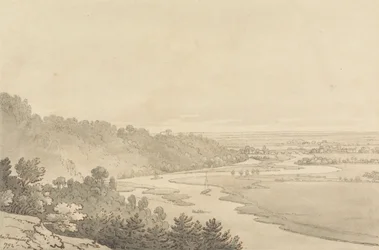 Vue de Taplow et Maidenhead depuis Cliveden
