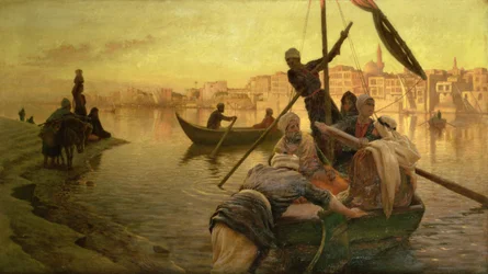 Au Caire : Le ferry de l