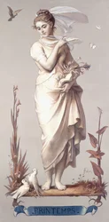 Les Quatre Saisons - Printemps, 1873-74