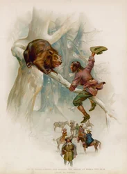 Illustration pour Robinson Crusoé