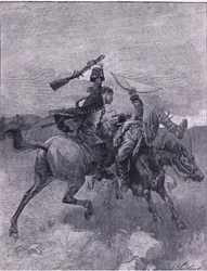 En renverse un de son cheval