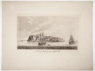 Vue de Québec depuis le sud-est, c.1781