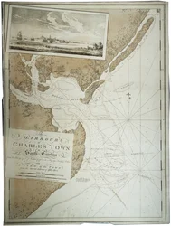 Le port de Charlestown [Charleston] en Caroline du Sud, 1780