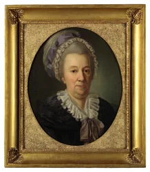 Portrait de la princesse Yekaterina Ivanovna Cherkasova 1727-1797, née Hedvig Elisabeth von Biron, 1781