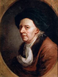 Portrait du mathématicien Leonhard Euler, 1707-1783, peinture allemande du XVIIIe siècle
