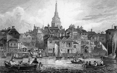 Gravesend, gravé par Josiah Henshall, 1832