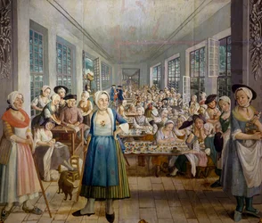 Usine textile des frères Wetter à Orange, Provence en 1764, département d