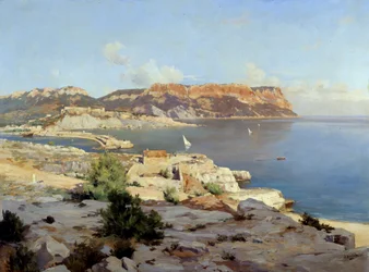 Vue de la baie de Cassis