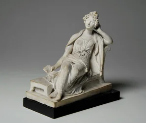 Maquette pour Elizabeth Goodman Banks assise