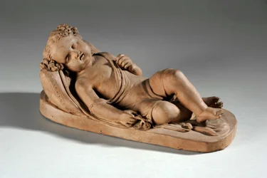 Maquette pour Jane Gott en bébé dans les bois