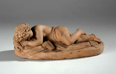 Maquette pour Margaret Gott en bébé dans les bois