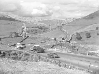 Trafic sur la route de Shap