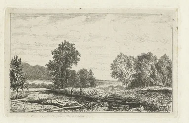 Paysage avec deux figures