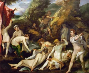 Baroque : Diane et Actéon