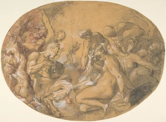 Satyres et nymphes, vers 1599