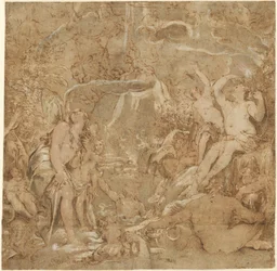 Les Filles du Pô avec les Dieux de la Rivière