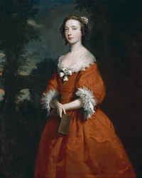 Mademoiselle Hamilton, vers 1735-45