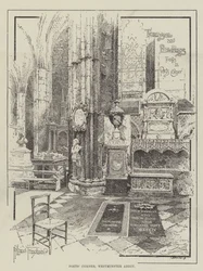 Coin des poètes, abbaye de Westminster