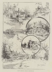 Croquis en promenade, Broadway, Worcestershire