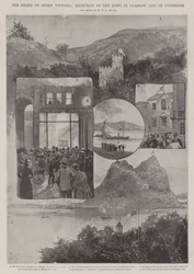 La mort de la reine Victoria, réception de la nouvelle à Glasgow et sur Clydeside