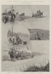La guerre, télégraphie de campagne