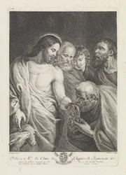 Pierre reçoit les clés du Christ
