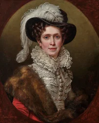 Caroline de Bade 1776-1841, reine de Bavière, 1823