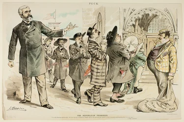 Les Pharisiens républicains, de Puck