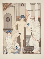 Massage, illustration tirée des « Œuvres d