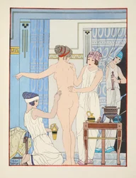 Massage médical, illustration des « Œuvres d