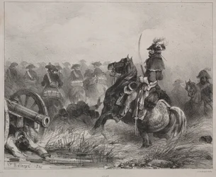 Scène de Cavalerie