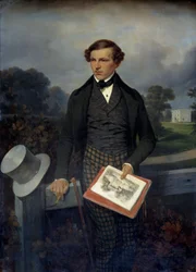 Portrait de Gustave de Maupassant, père de l