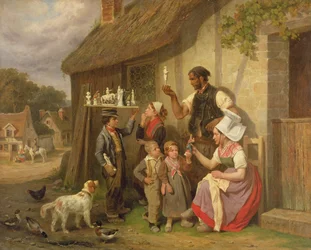 Le vendeur ambulant de figures en plâtre, 1883