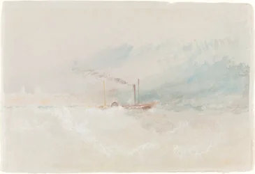 Un bateau de transport au large de Douvres